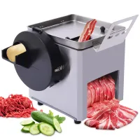 Commercial Meat Cutter Machine Electric Vegetable Slicer Food Strips Cubes Cutting Machine