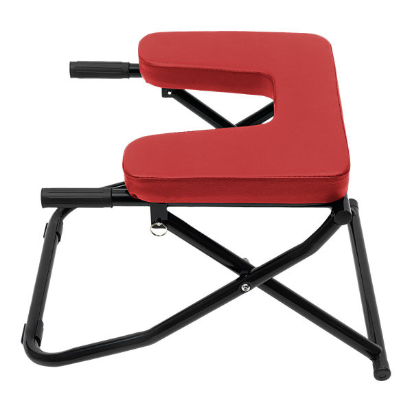 Yoga Headstand Bench, Yoga Inversion Chair, Headstand Trainer for Practice Head Stand, Shoulderstand and Strength Training - red