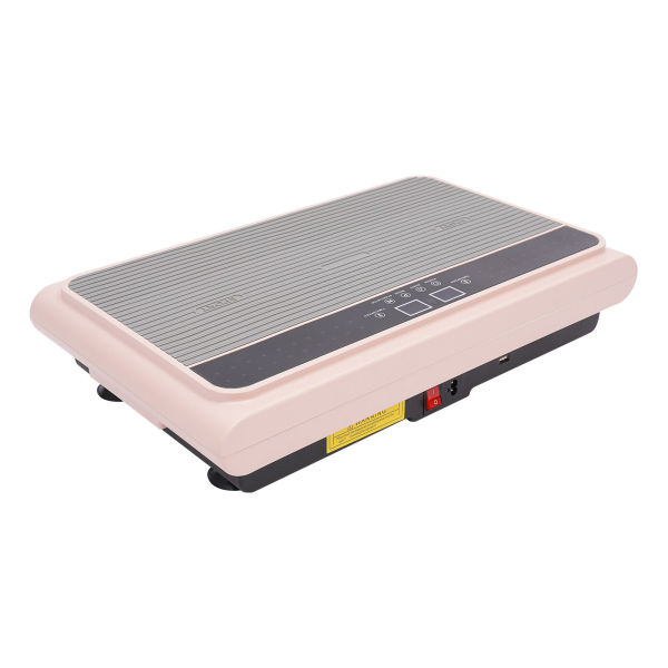 Whole Body Vibration Plate Vibration Platform Plate With Bluetooth Speaker Pink